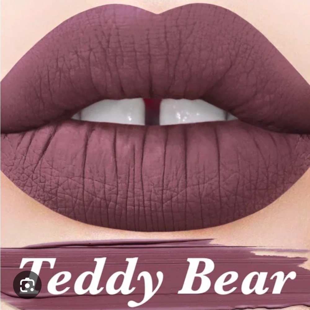 Lime Crime NIB Velvetines Matte Liquid Lipstick in Teddy Bear